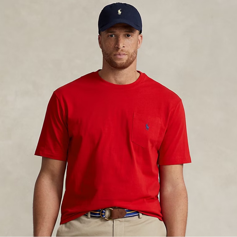 Men's Red Polo Shirt